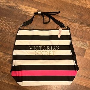 NWT VS Pink/Black/White Bag